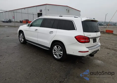 2017 Mercedes-Benz Gls 450 4Matic из США, поврежденный, VIN 4JGDF6EEXHA844152